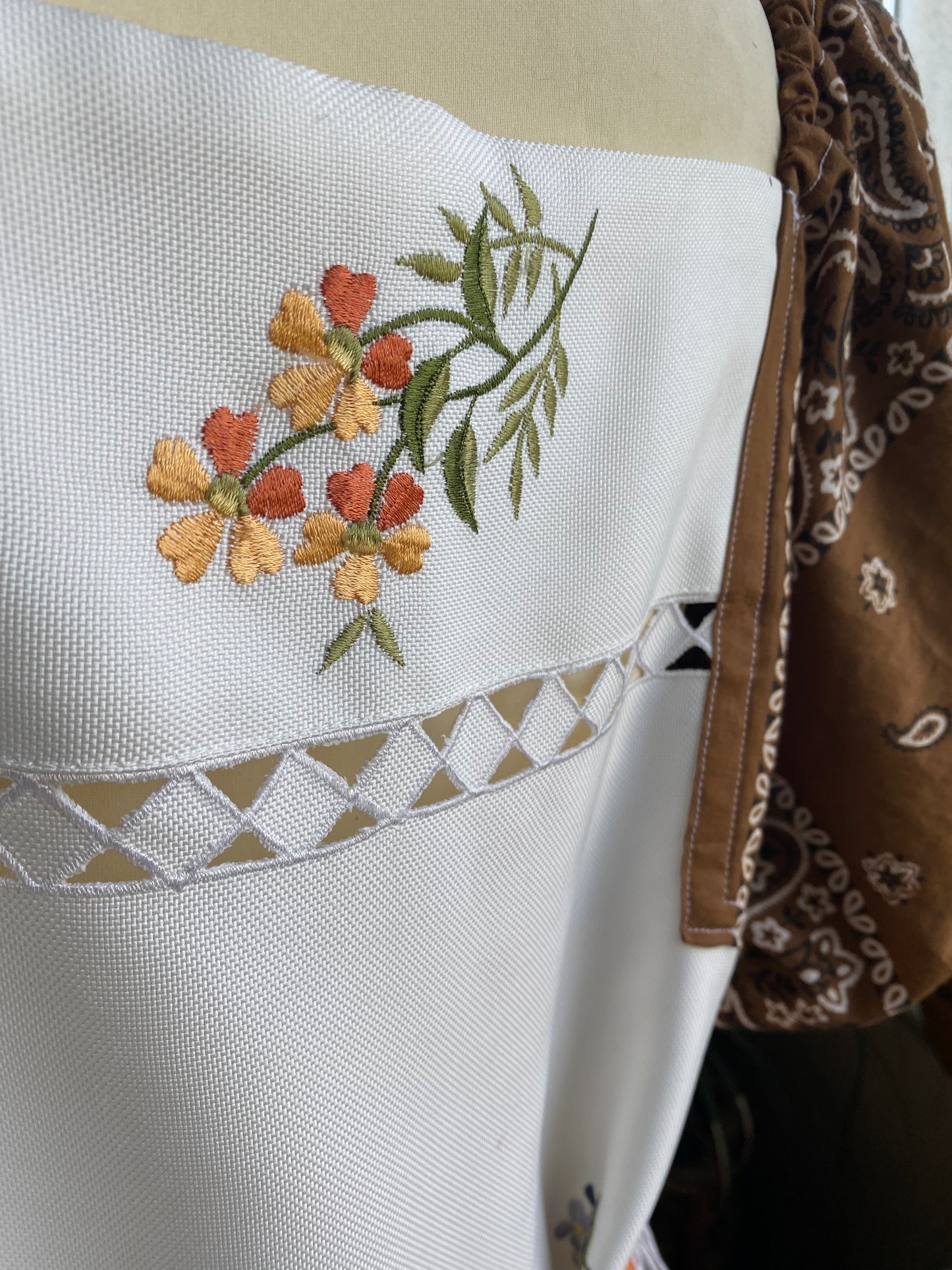 Robe longue upcyclé