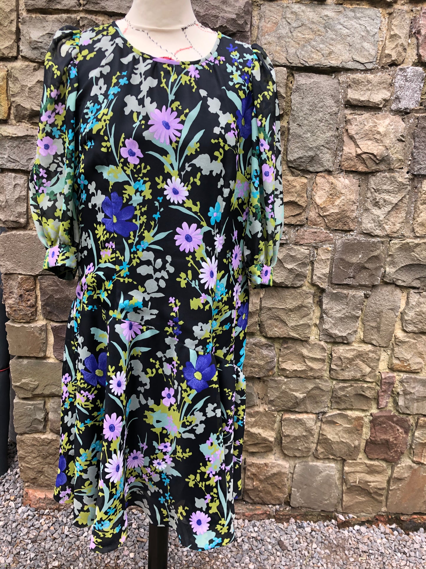 Robe faite main vintage