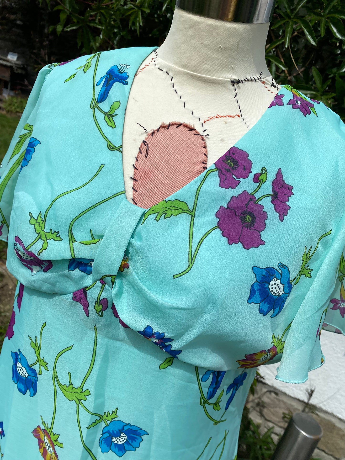 Robe faite main 60s