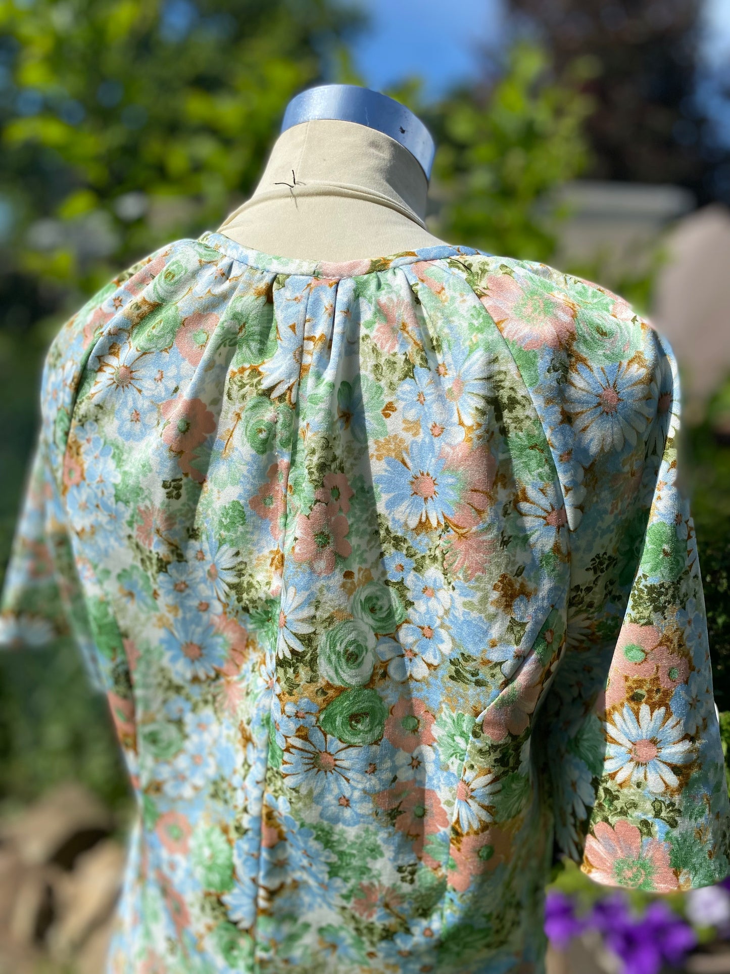 Robe faite main 60s