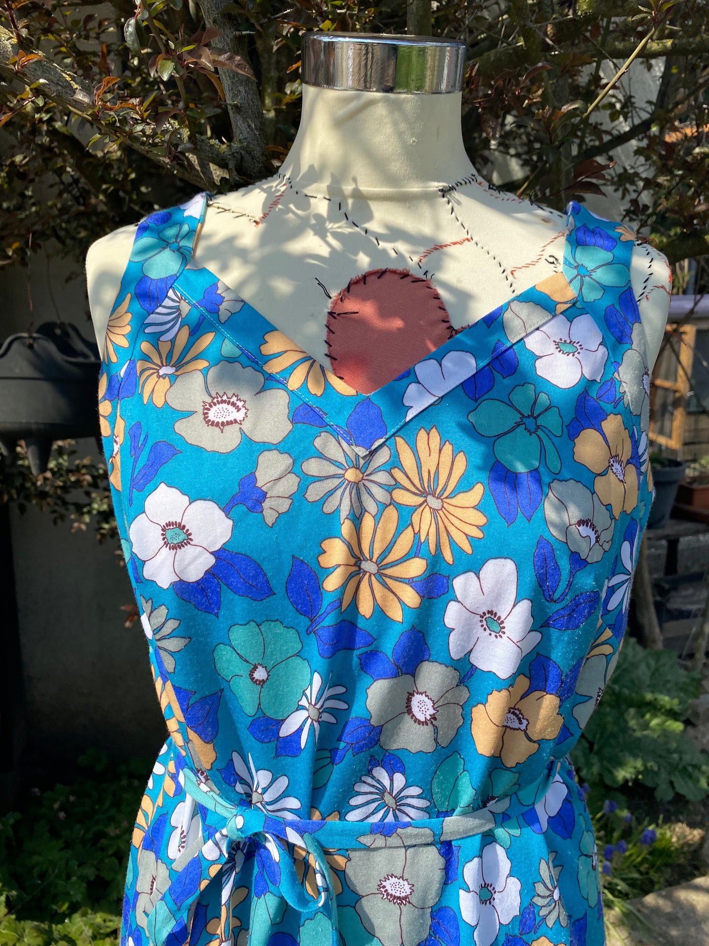 Robe bain de soleil vintage 70