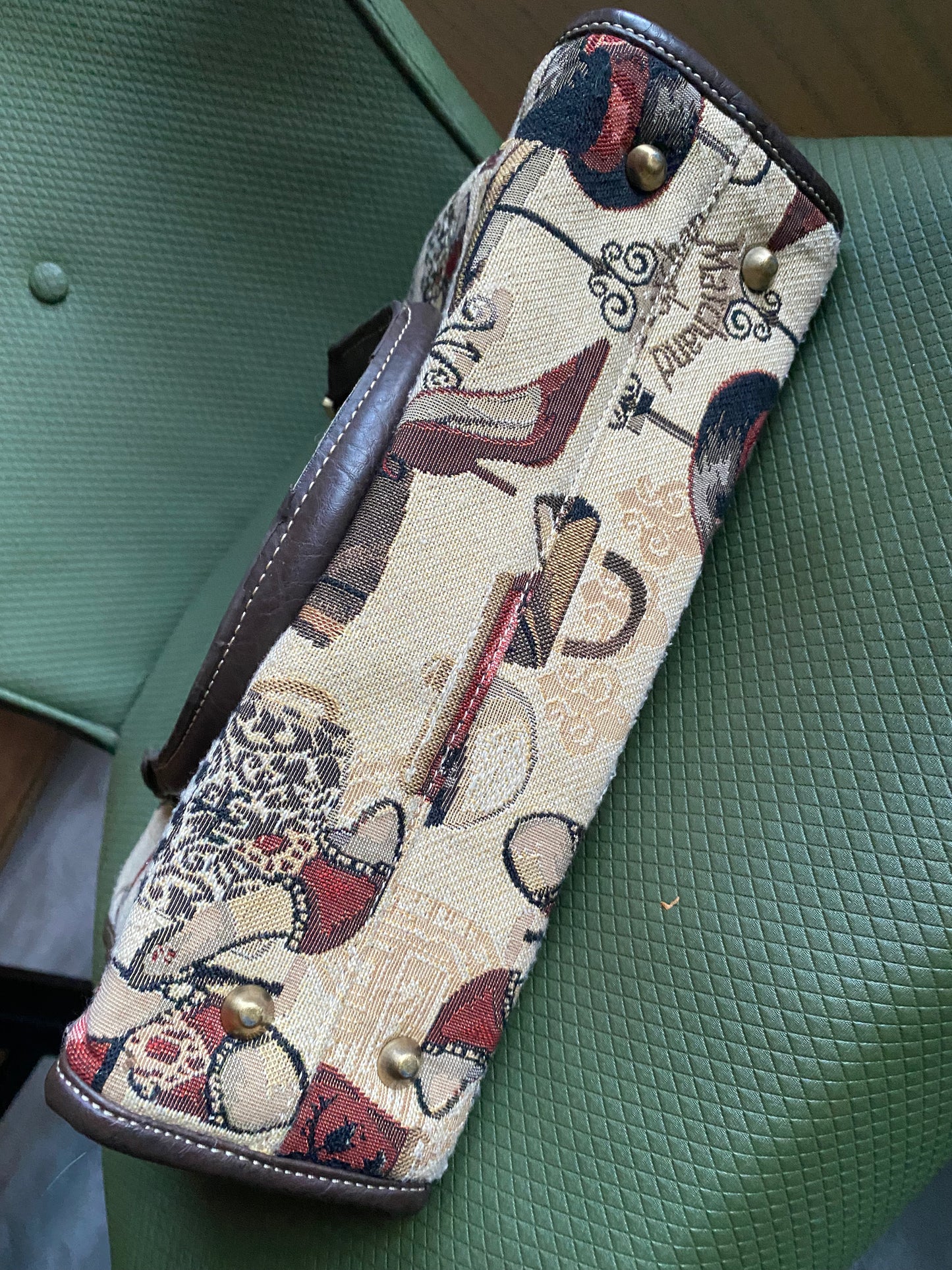 Sac à main toile 90s