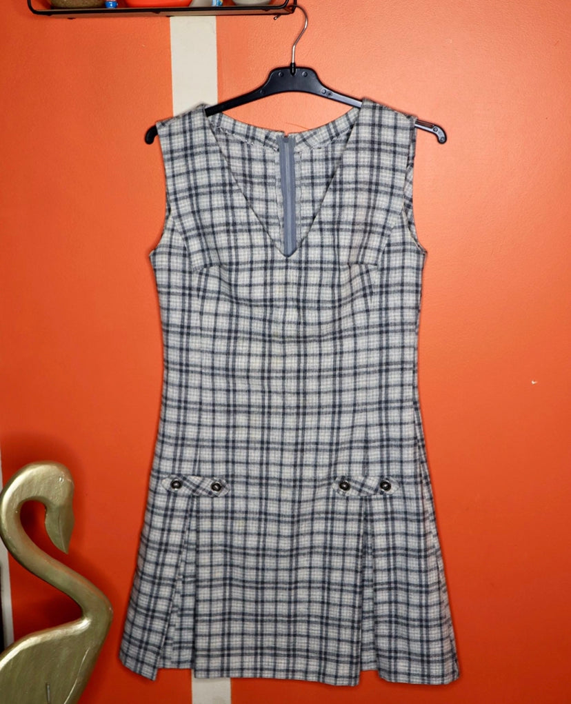 Robe chasuble vintage 60s