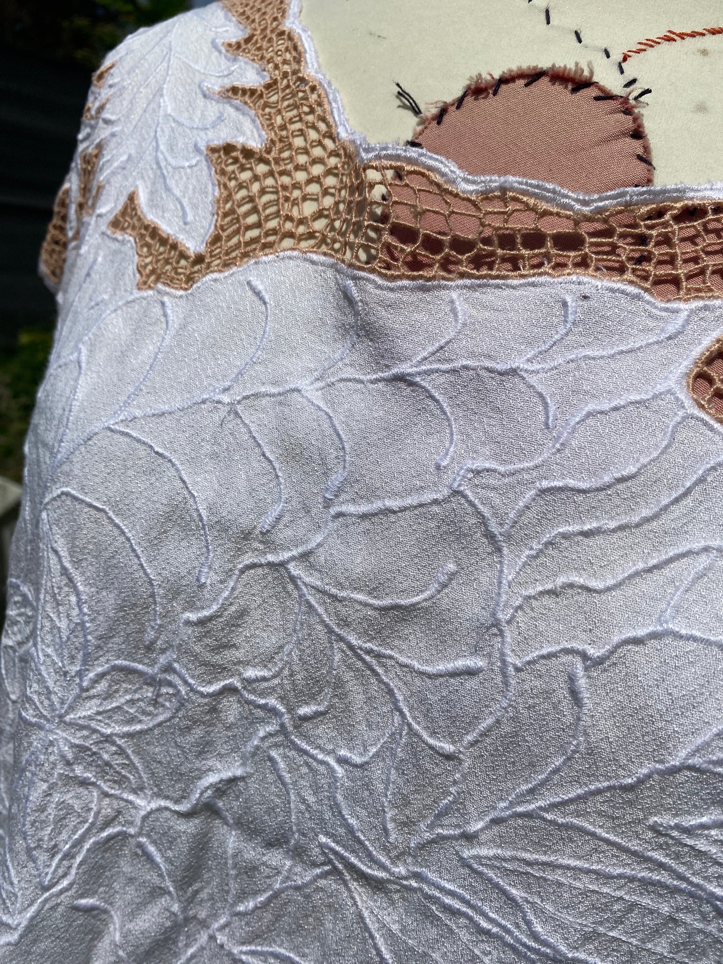 Haut en coton vintage 80