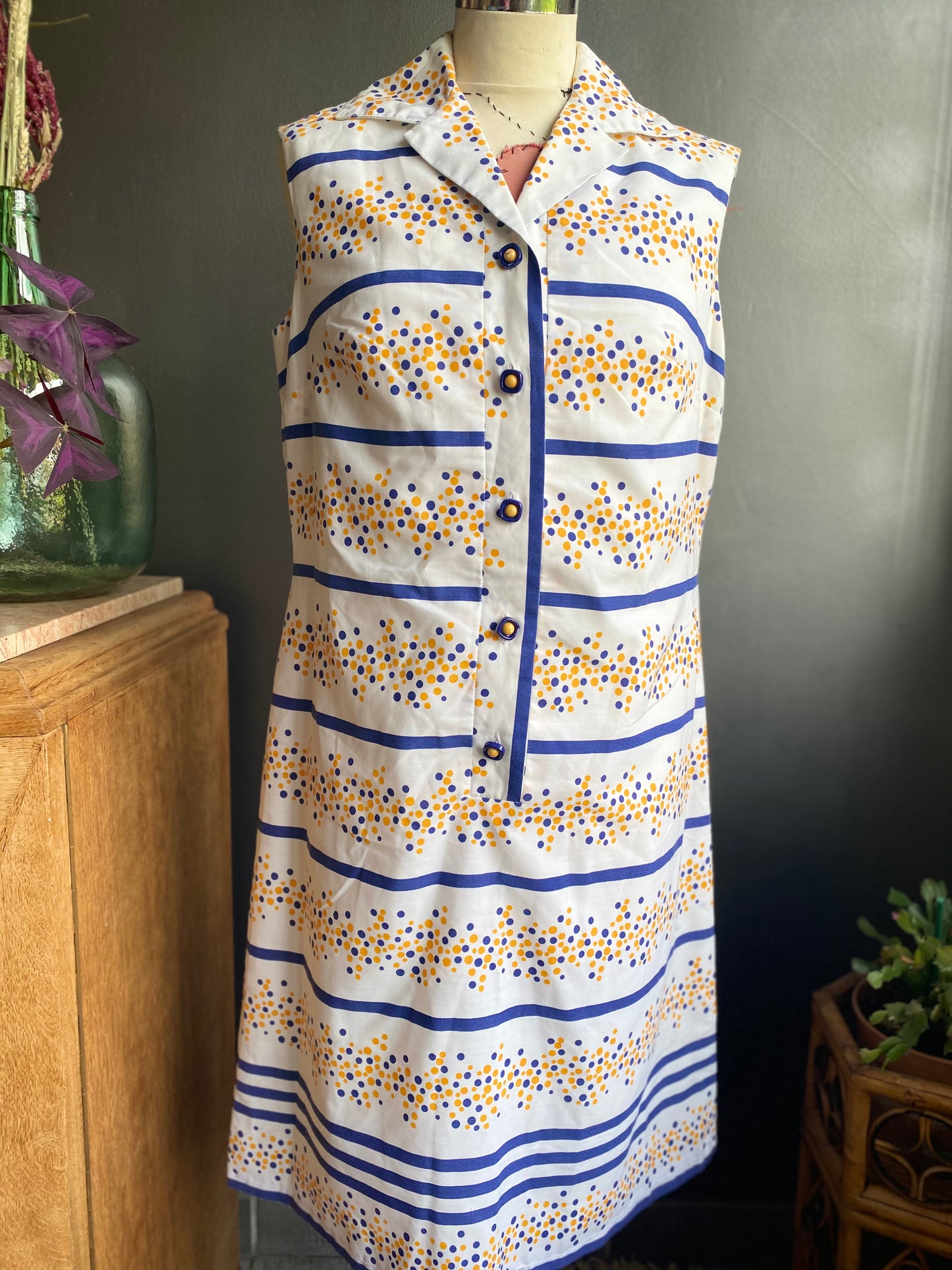 Robe été vintage 60