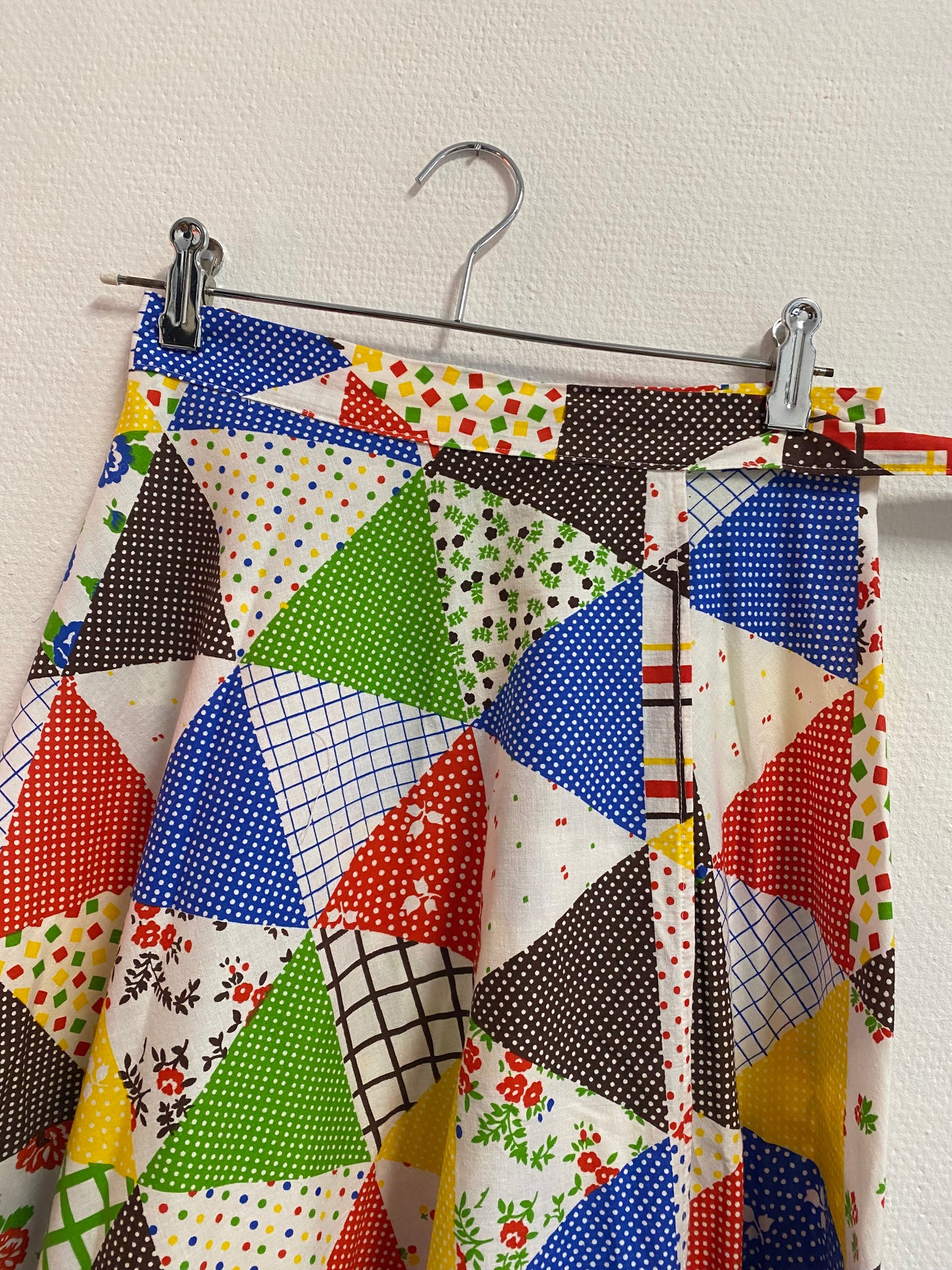 Jupe patchwork upcyclée