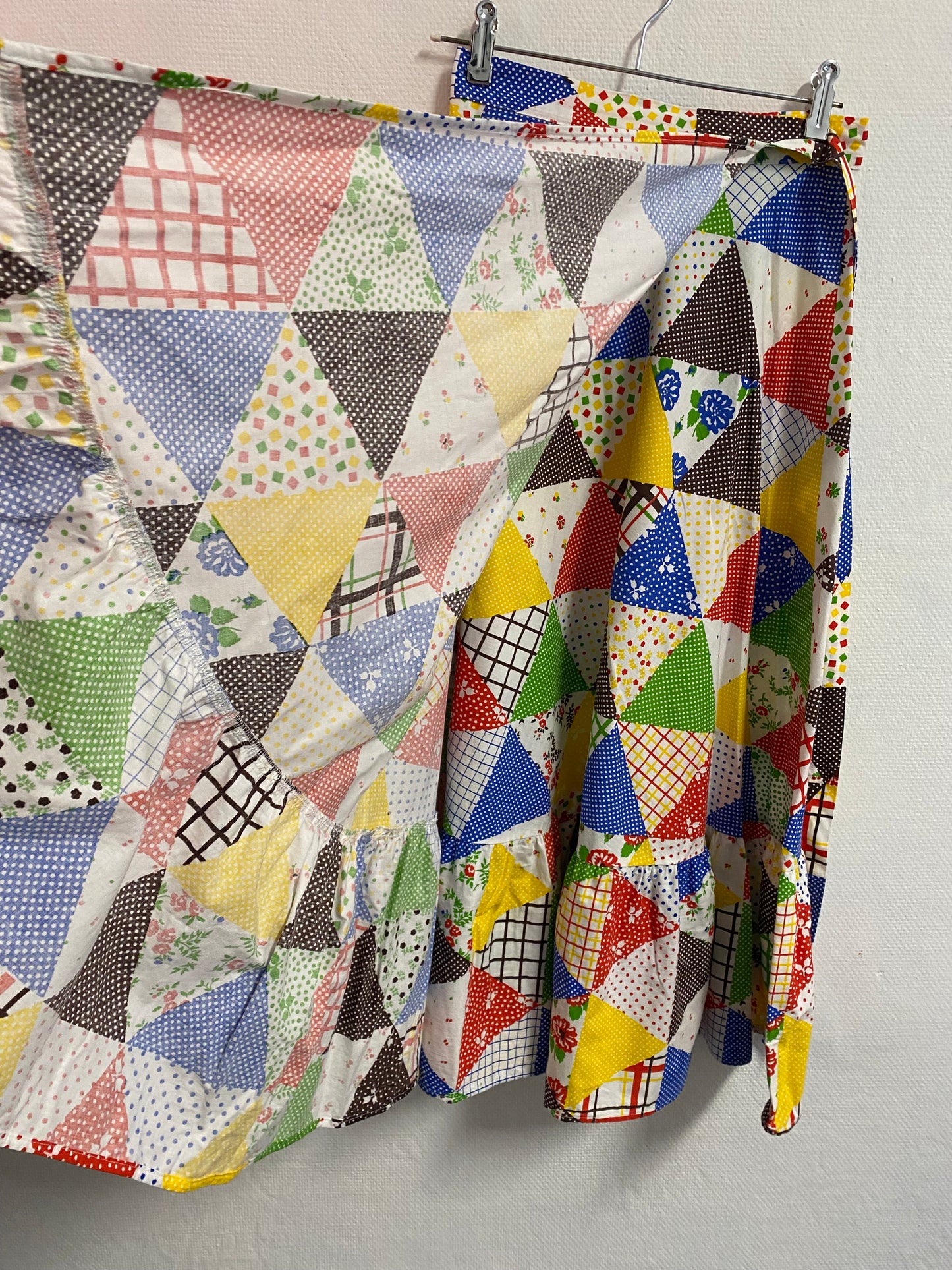 Jupe patchwork upcyclée