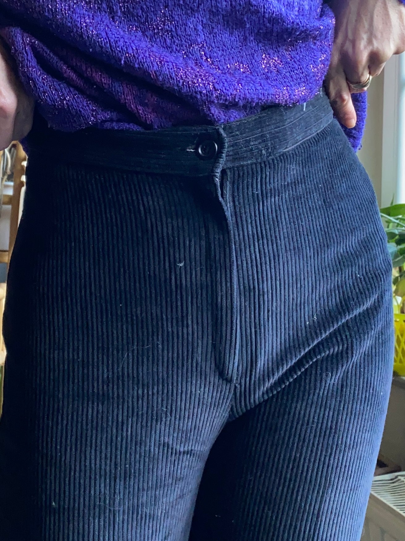 Pantalon fuseau vintage 80